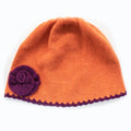 Gorro Infantil con Flor de Contraste