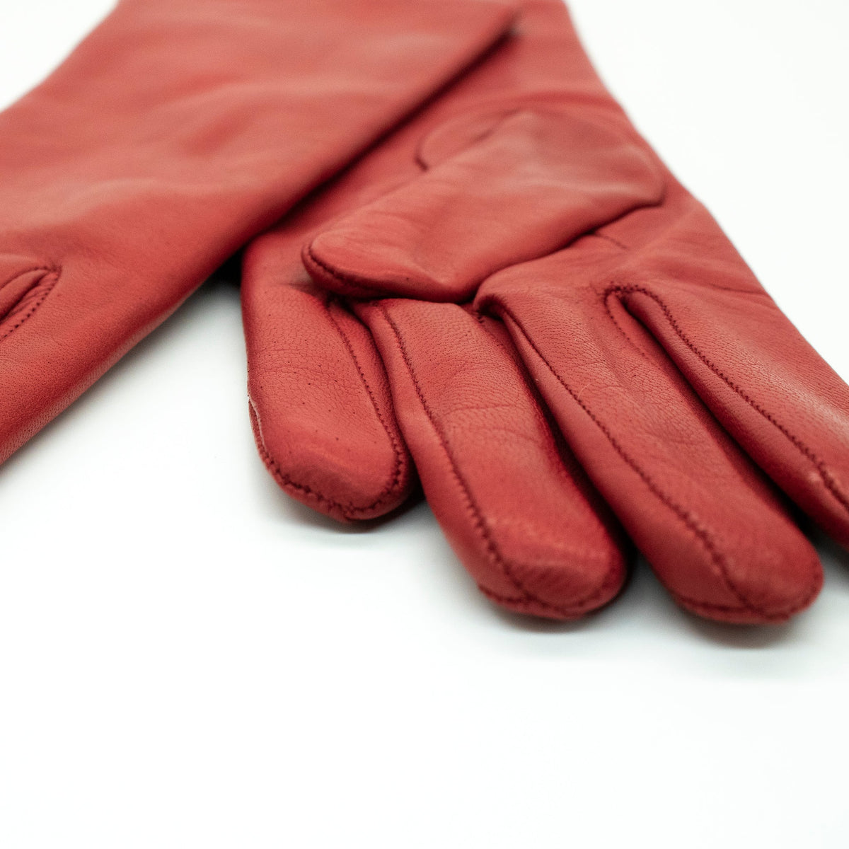 Guantes Clásicos de Piel sobre la Muñeca