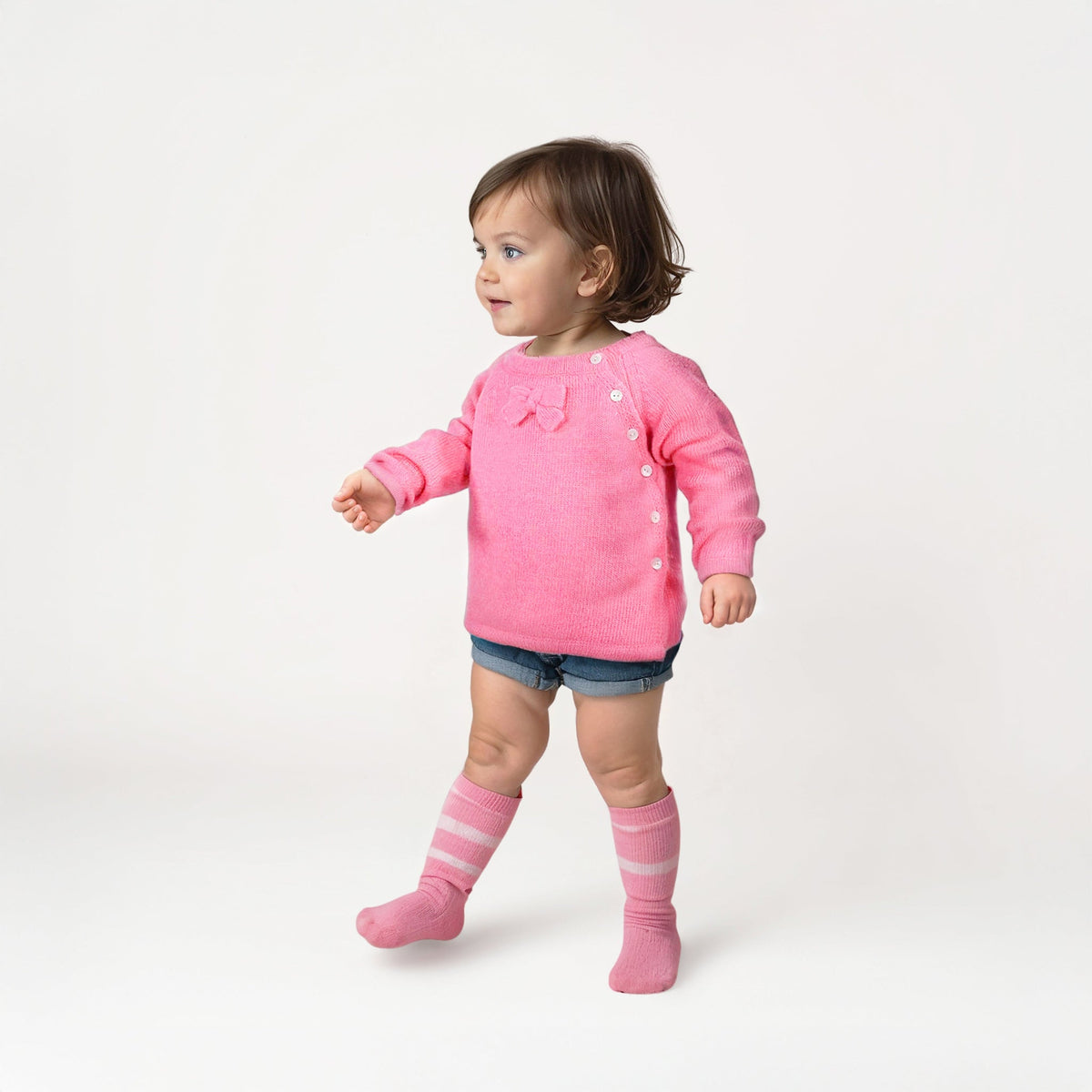 Suéter de Bebé con Moño