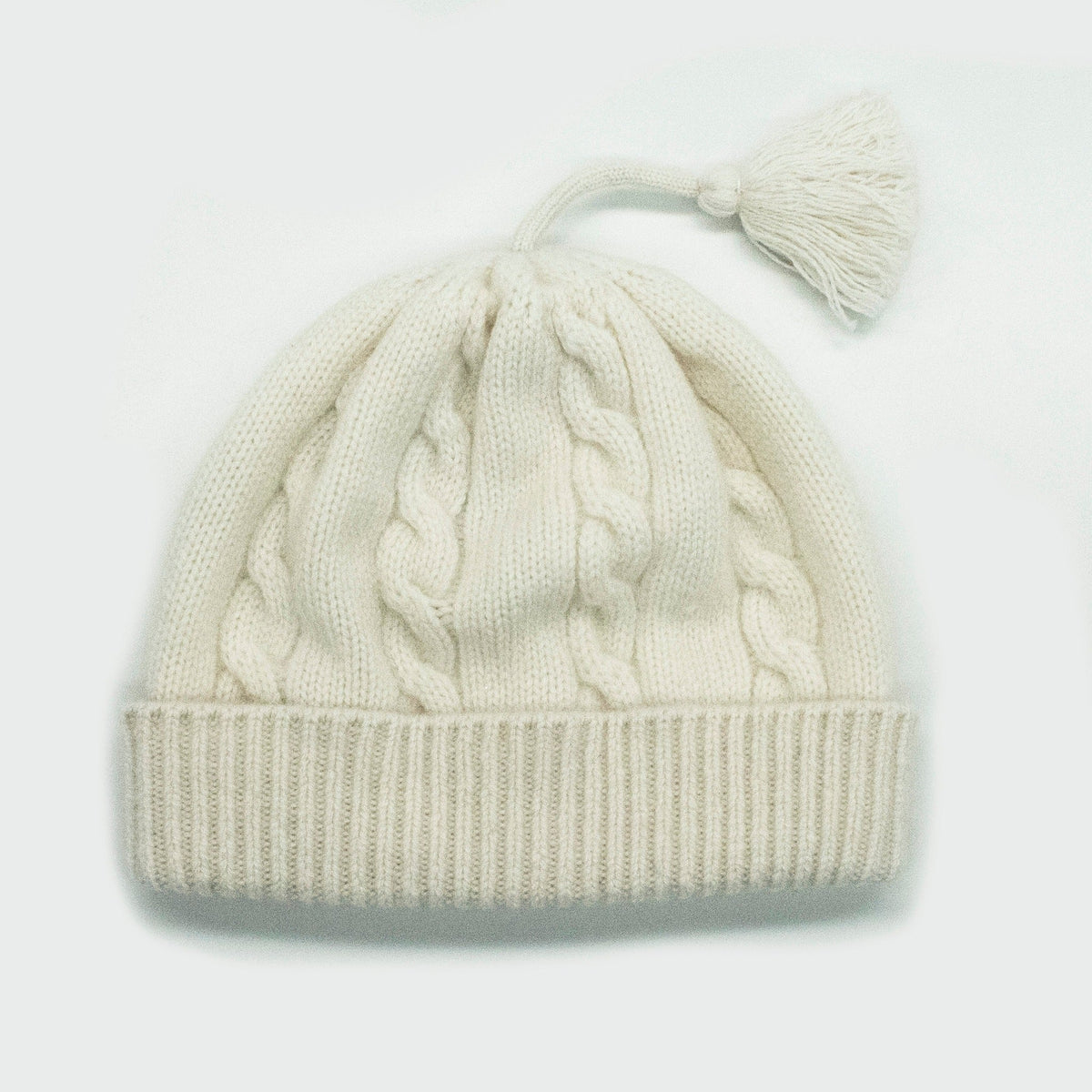 Gorro de Bebé Cachemira Trenzado