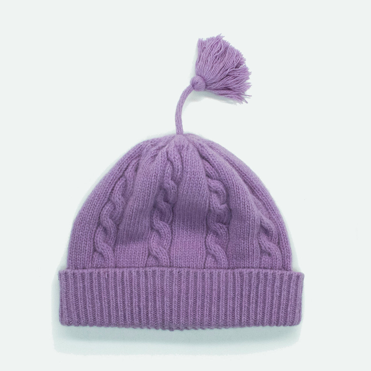 Gorro de Bebé Cachemira Trenzado