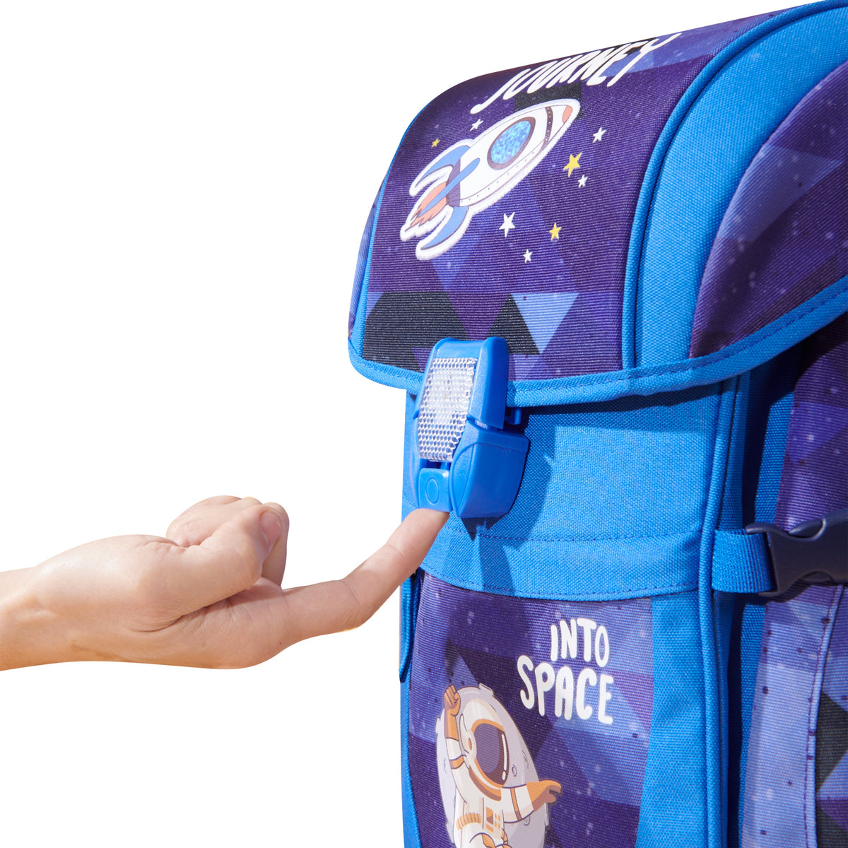 Mochila Escolar Infantil con Broche