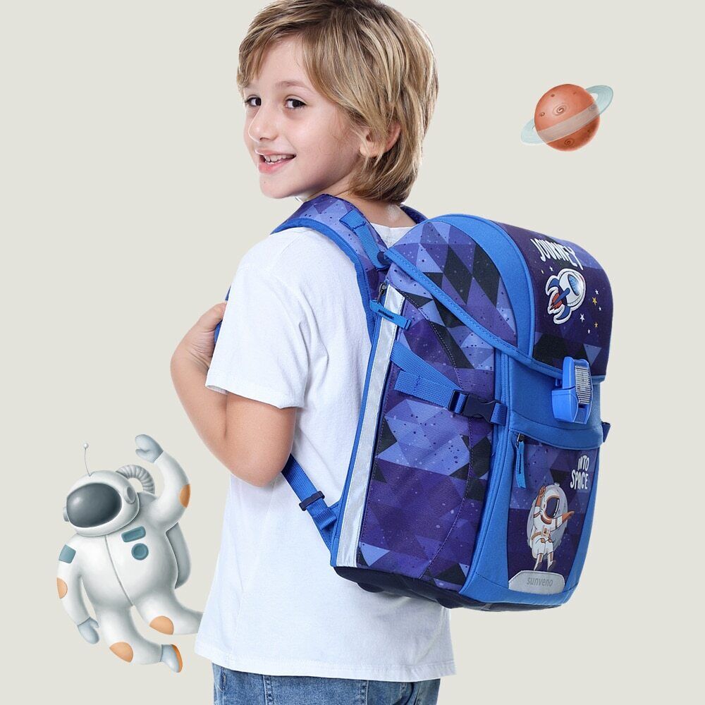 Mochila Escolar Infantil con Broche